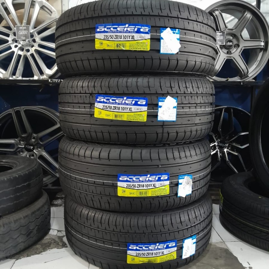 Ban mobil 235 50 R18 merk accelera phi r ban tubles ring 18 innova rush terios dll