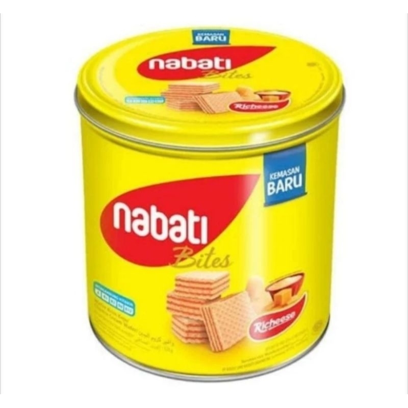 

Nabati Wafer Keju Nabati Wafer Kaleng 287gr
