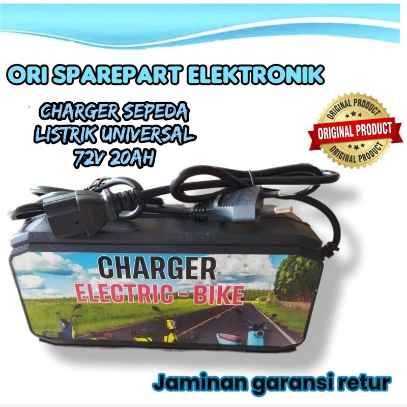 charger sepeda listrik 72V 20Ah uwinfly dan universal cas sepeda listri
