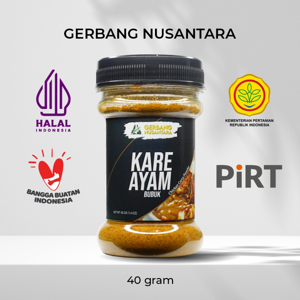 

Gerbang Nusantara - Kare Ayam Jepang Instant Bubuk Bumbu Masak Dapur Rempah 40gr