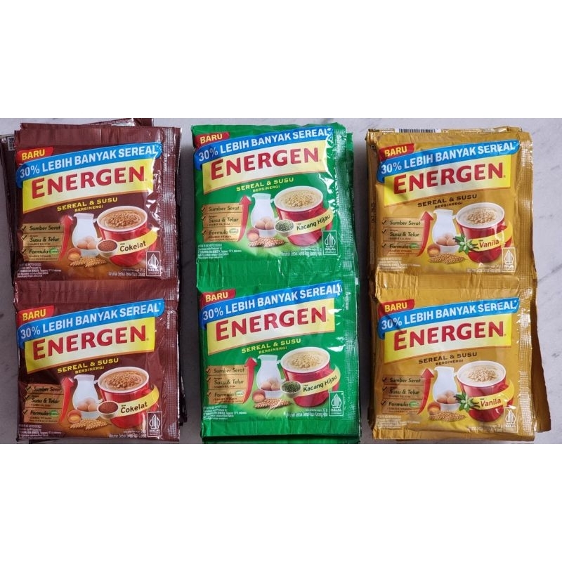 

Energen Sereal sachet ( renceng )