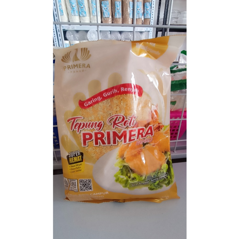 

Tepung Roti Panir / Tepung Panir / Bread crumbs Primera Panko 450 gr