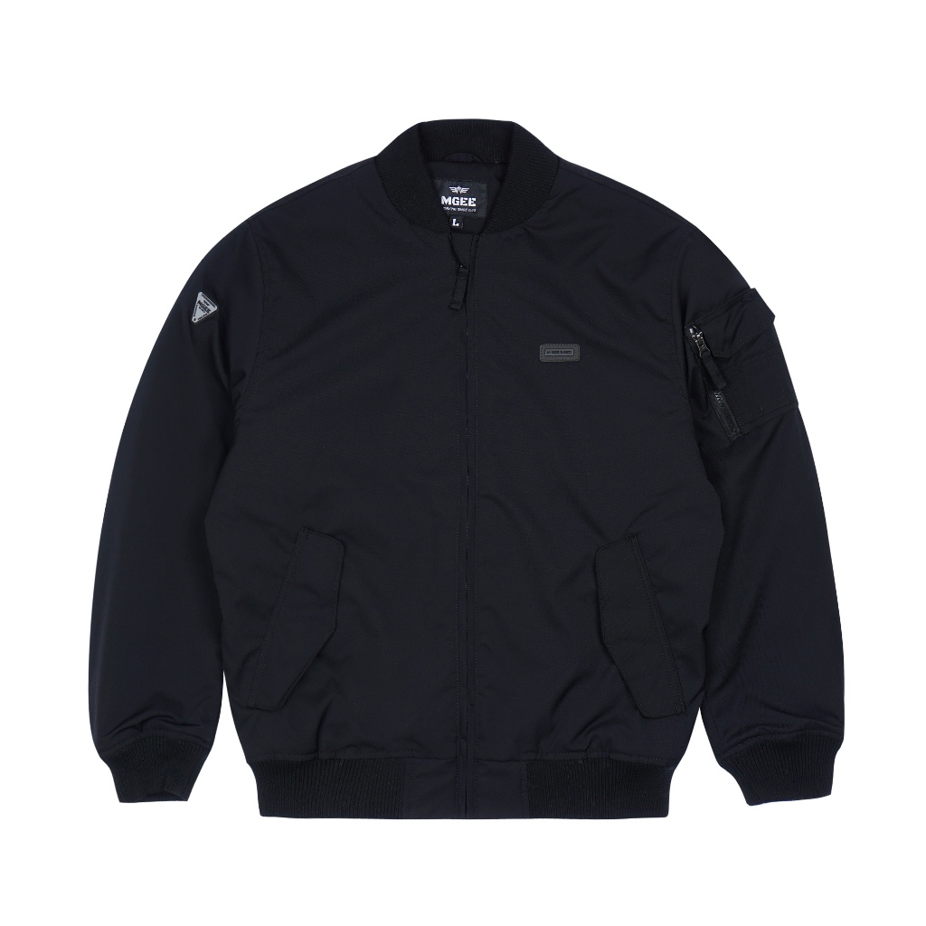 Jaket MGEE Original - Jaket Bomber Outdoor Original MGEE Javier CKSR 001 Black