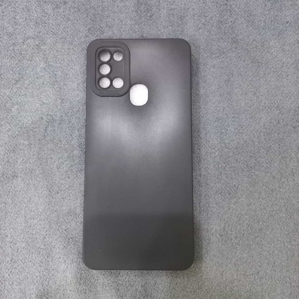 Softcase Black Matte Case Samsung A21s,  Case Samsung A31 Silikon Case Hitam