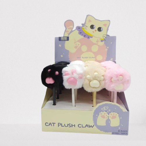

Gramedia Medan - SOFUN CATPAW POMPOM PEN ZF7061