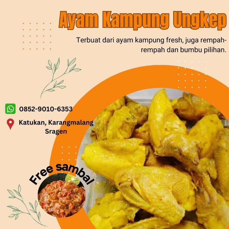 

Ayam Kampung Ungkep