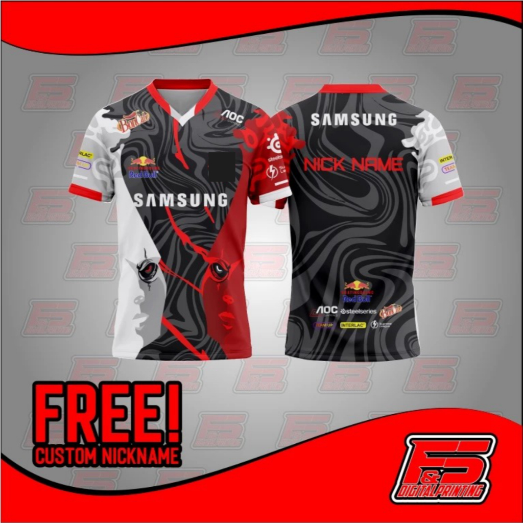 JERSEY ALTER EGO S9 BISA CUSTOM NAMA DAN NO PUNGGUNG