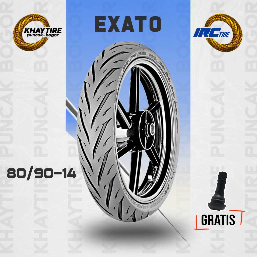 Ban Tubles Motor Matic IRC EXATO 80/90-14 - TM100