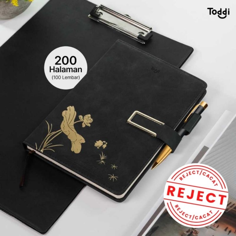 

[OBRAL CACAT] Buku Jurnal Leather Notebook Diary A5 80GSM 200 Halaman - TD663