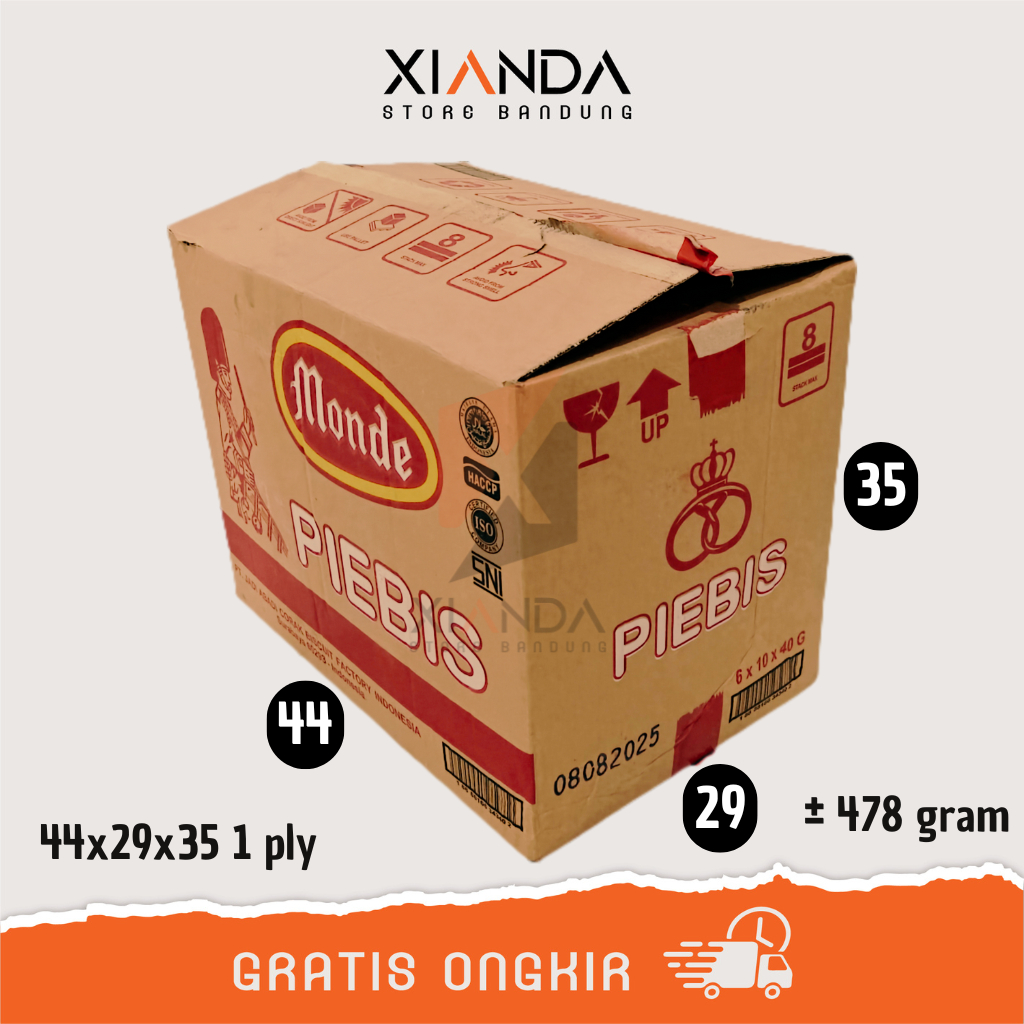 

KARDUS BEKAS 44x29x35 1 LAYER 478 GRAM | PACKING DUS PINDAHAN BOX PACKAGING KEMASAN UKURAN BESAR KECIL LEMBARAN CM CENTIMETER TEBAL TIPIS KILOAN KOTAK POLOS KUAT JUMBO GROSIR SATU DUA PLY DOUBLE LAPIS KARTON KIRIM BARANG MURAH TERJANGKAU