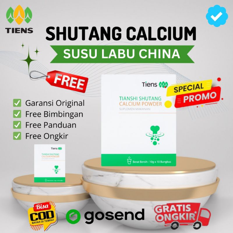 

Temukan Shutang Calsium Powder Tiens Susu Labu China Untuk Diabetes Original 1 Box 10 Sachet Halal Bpom