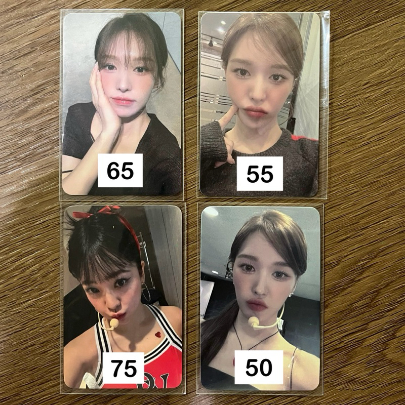 [clearance sale under 100k] red velvet rv wendy yeri photocard pc poca chill kill cosmic smtown&stor