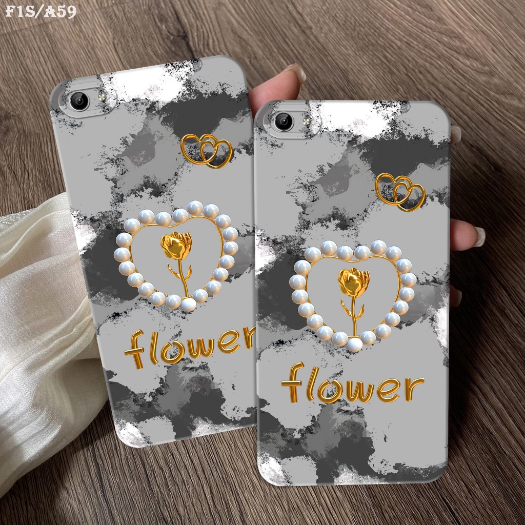 Case Oppo F1S/Oppo A59 - Casing Hp Oppo F1S/A59 Motif Lovely - Softcase Oppo F1S/A59 - Softcase Hp O