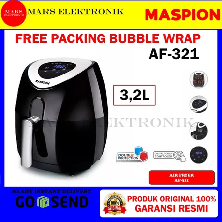 [ COD READY ] ( PROMO  AIR FRYER MASPION AF-321 / 3,2 LITER - MASPION AIR FRYER - READY