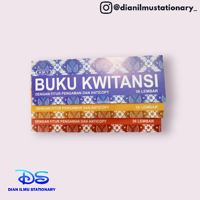 

buku kwitansi kiky mini 36 lembar