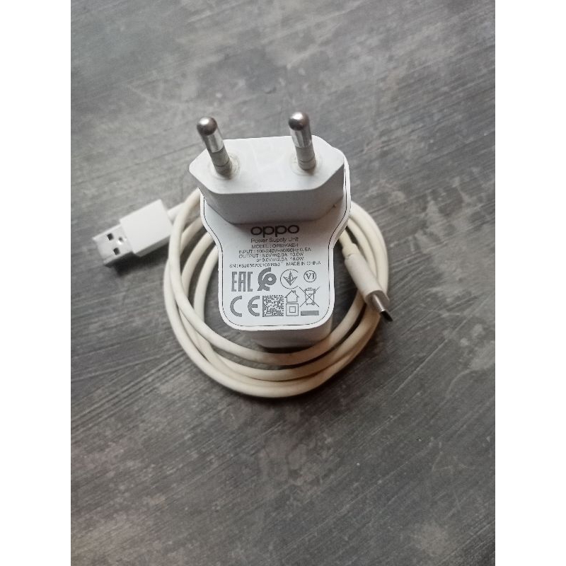 CHARGER ORIGINAL 100% BEKAS BAWAAN OPPO A53 A54 A92 RENO 4F