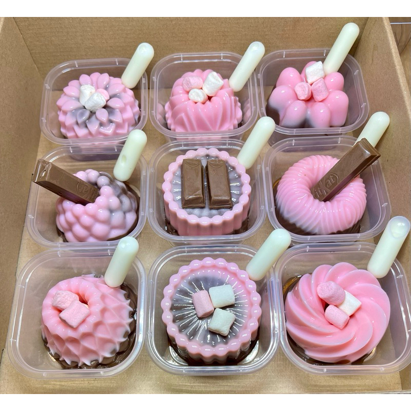 

pudding strawberry-choco mini isi 9