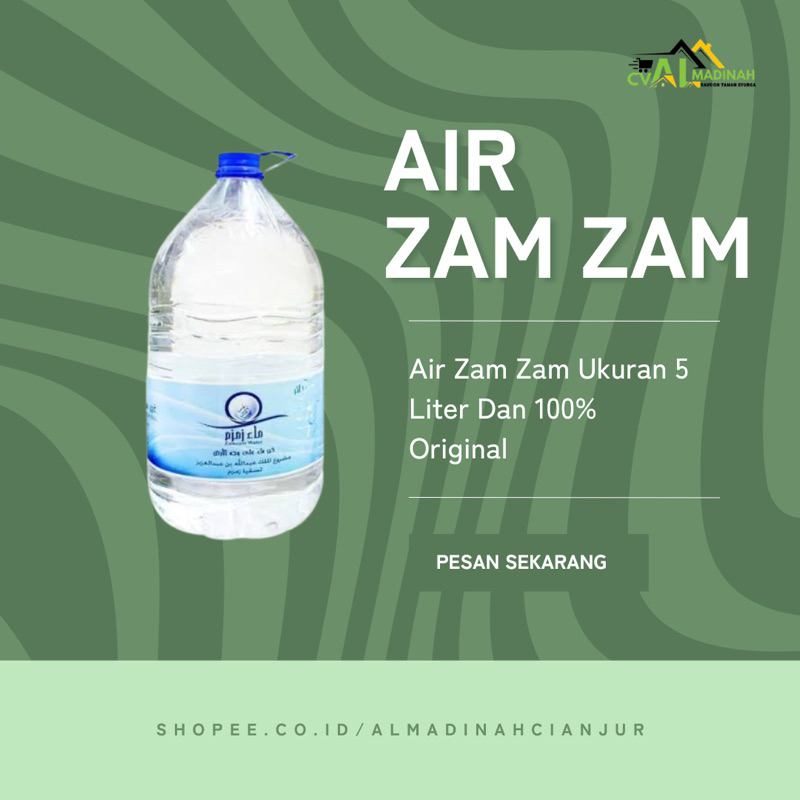 

Air Zam Zam Original 100%