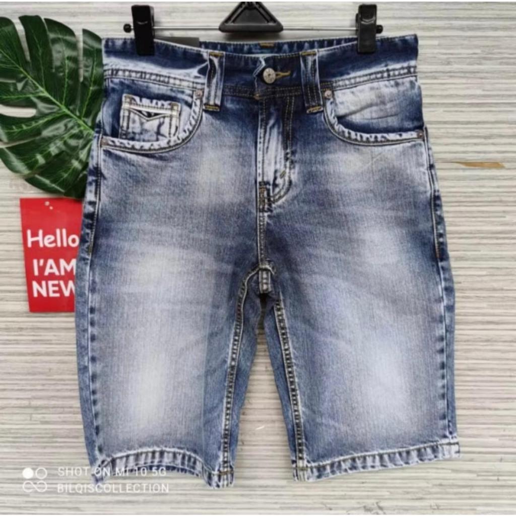 CELANA PENDEK PRIA JEANS LOIS / Celana Jeans Pendek Pria Original 100% Lois Model Terbaru