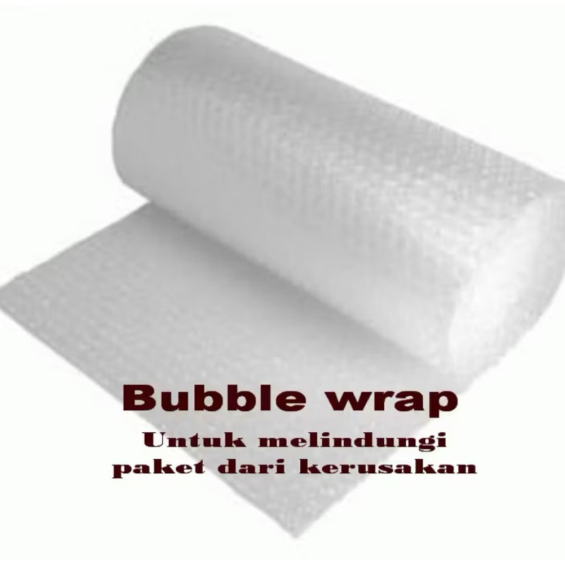 

Tambahan packing dengan Bubble Wrap supaya paket lebih aman TIDAK DIJUAL TERPISAH