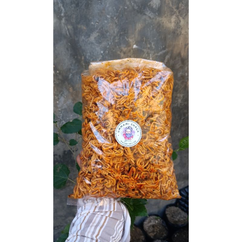 

1KG Cemilan Basreng stik Otak-otak Milung Krupuk Rafael DLL Ummamisnack Makan Ringan
