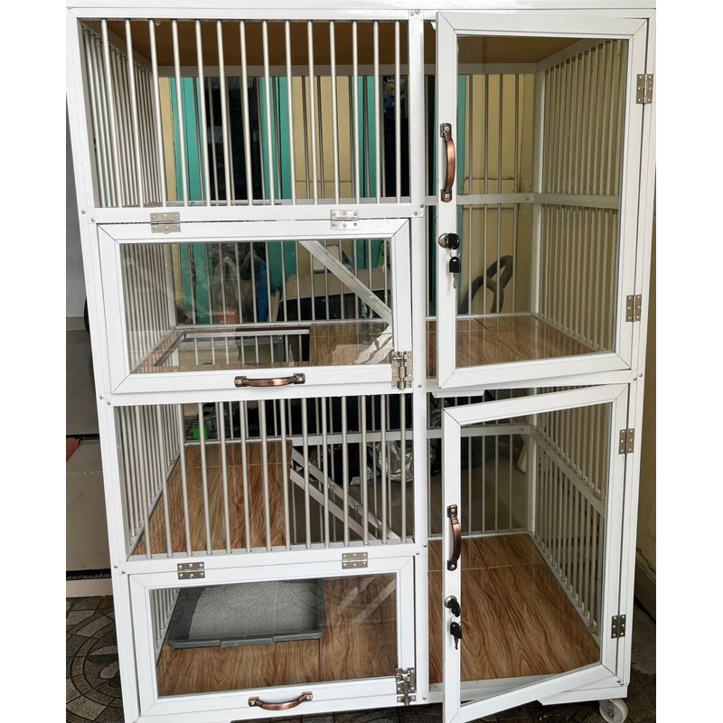 Kandang Kucing 2 Tingkat