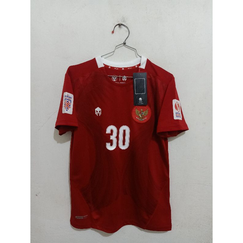 Jersey Timnas Indonesia Home AFF CUP 2020 2021 Original Replika Mills ELKAN BAGGOT