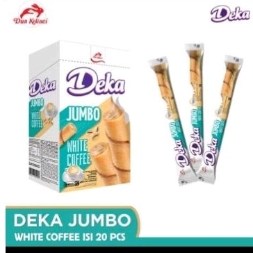 

Deka Jumbo White Coffee ISI 20 Pcs