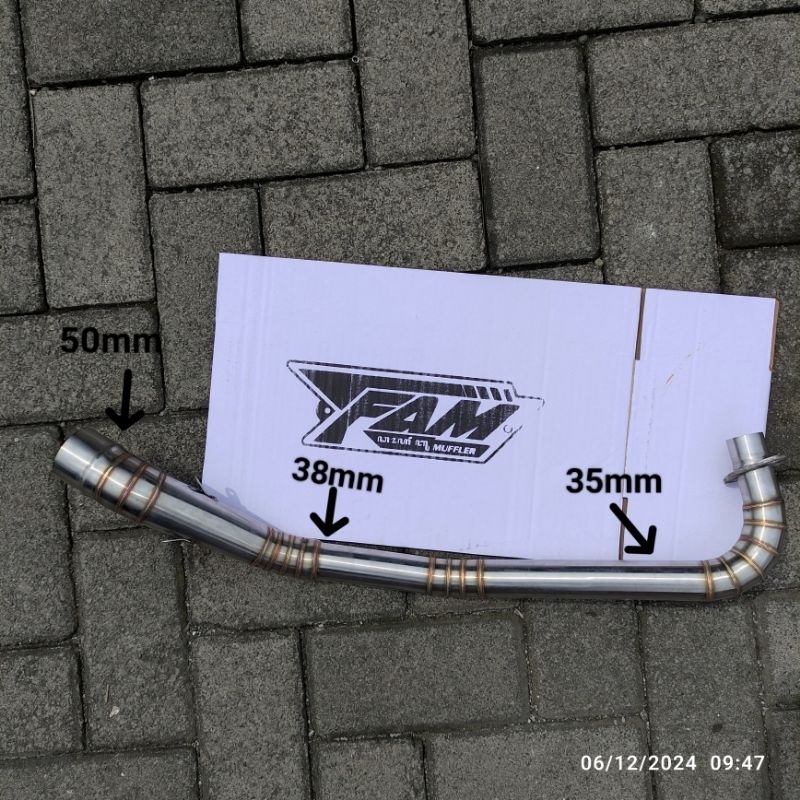 ( Laser Nama ) Sleep Engine 200cc Leheran Knalpot Kharisma Supra x125 Vega R Jupiter Z