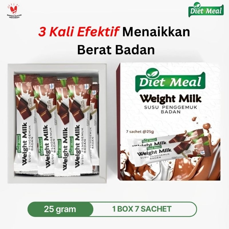

susu penggemuk WEIGHGMILK sacet 25 gram