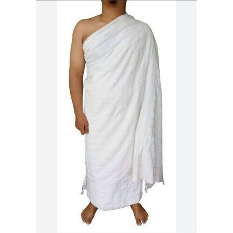 Kain IHRAM PRIA kain ihram pria Dewasa Kain lhram Dewasa Kain Ihram putih