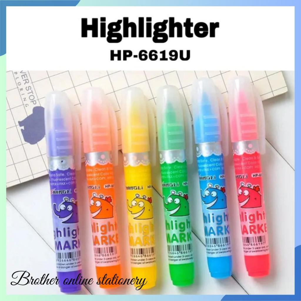 

BOS Highlighter Wangi Pastel / Penanda Tulisan / Highlighter Warna