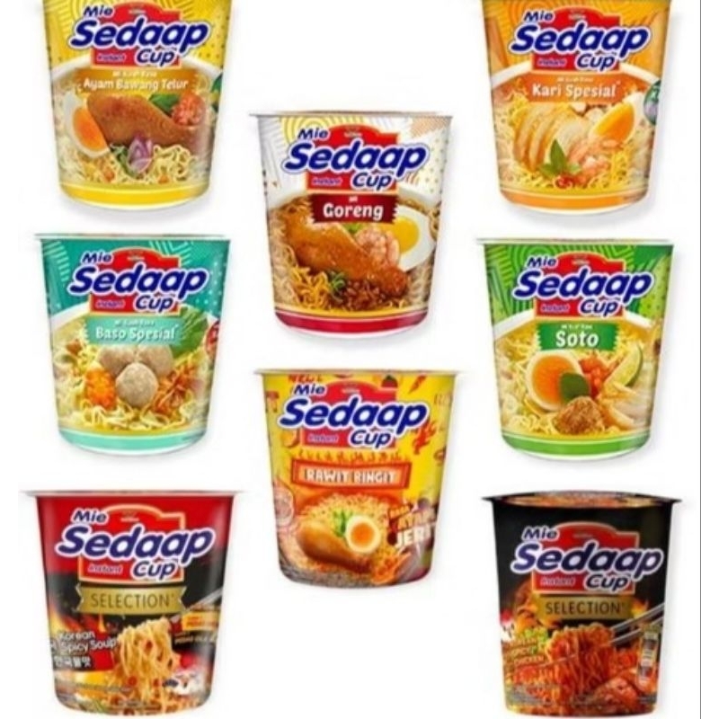 

Mie Sedaap Cup Semua Varian Rasa