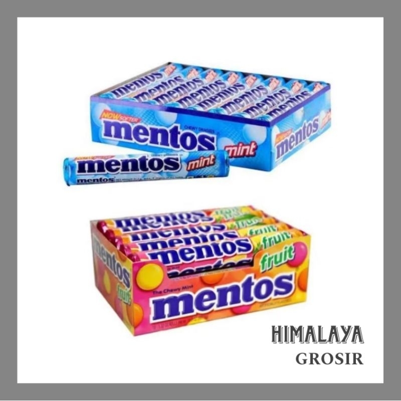 

Permen Mentos isi 14 roll