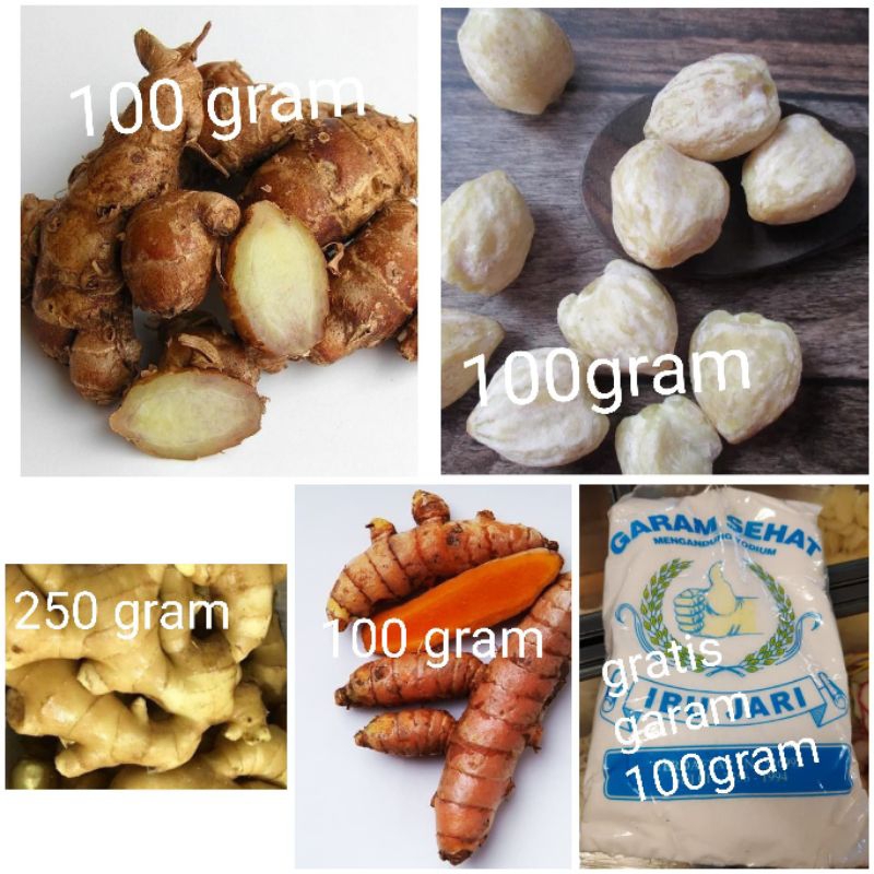 

paket rempah 4 in 1 / paket bumbu 4in1 kumplit dan murah