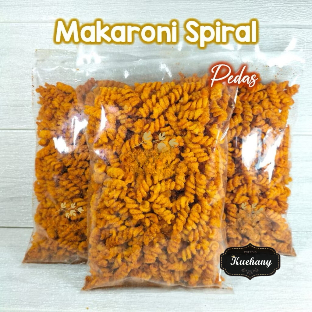 

MAKARONI SPIRAL MACARONI SPIRAL RASA PEDES Berat bersih 1 kg - Pedas