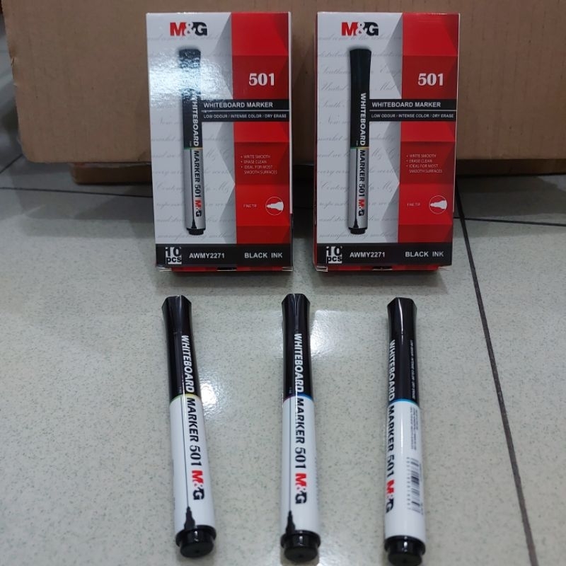 

Whiteboard Marker Merk M&G Spidol Papan Tulis