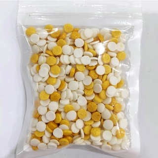 

Sprinkle Spikel Trimit Bulat Gold&White 50gram