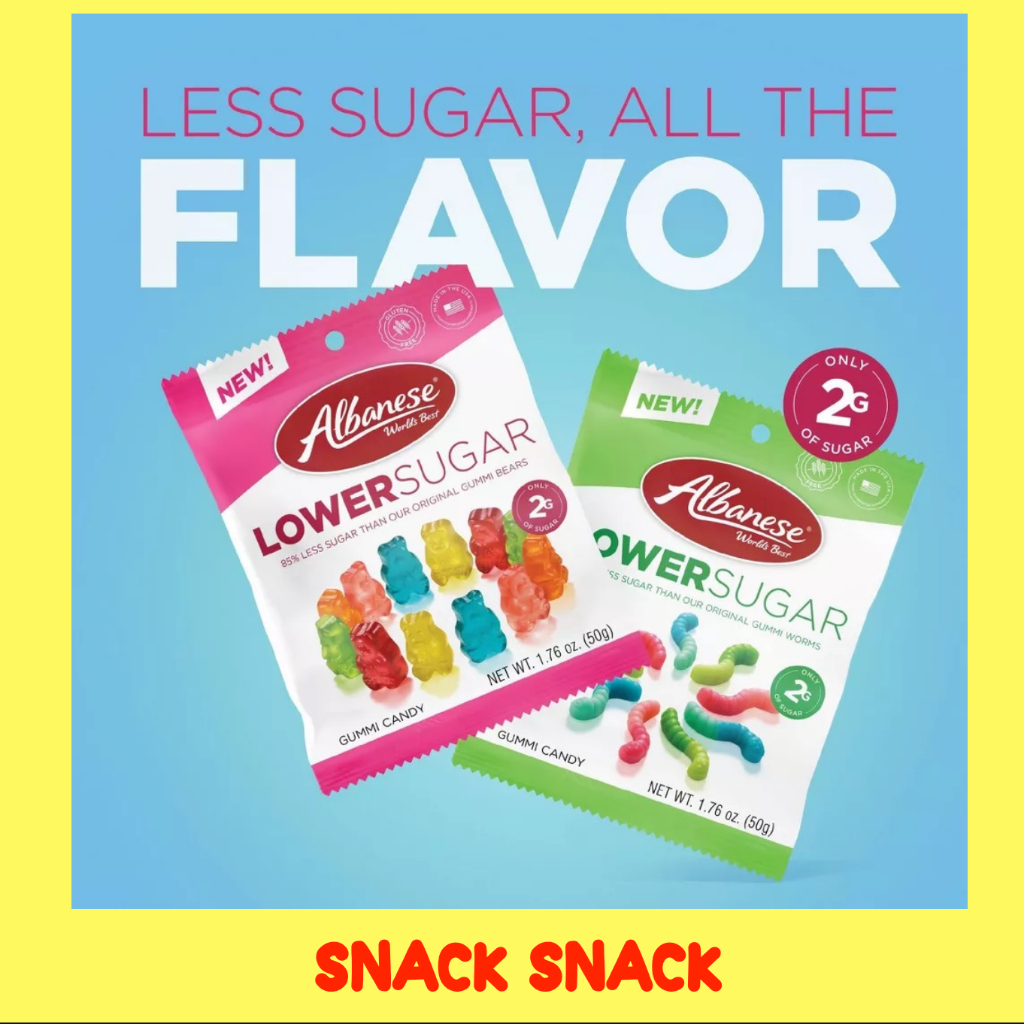 

[ORI 100% US] Albanese Gummi Candy Lower Sugar