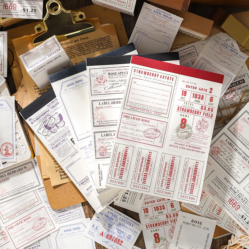 

50 Lembar Kertas Hias Seri Teater Barok 11x15cm Untuk Dekorasi Scrapbook Bullet Journal Diary Jurnal Retro Vintage