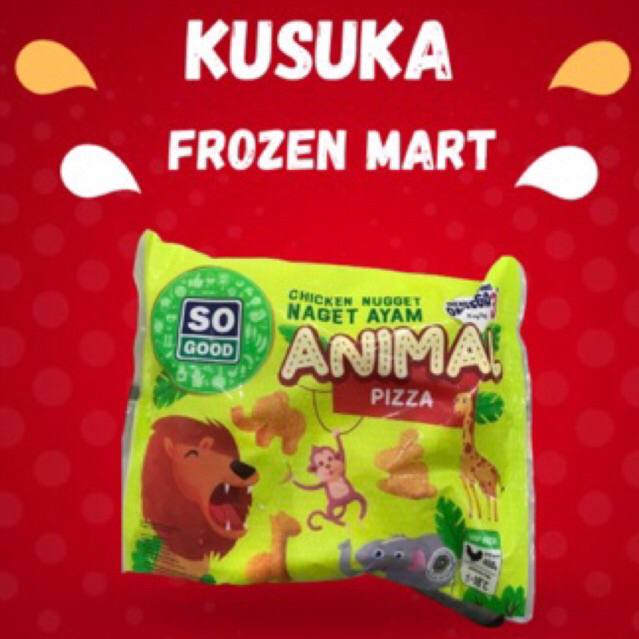 

SO GOOD ANIMAL PIZZA 400gr