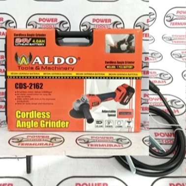 

Mesin Gerinda Tangan 4" CORDLESS CDS-2162 ALDO 24V / Mesin Gurinda Grinda 4" BATERAI CDS 2162 - Angle Grinder BATTERY CDS2162 ALDO