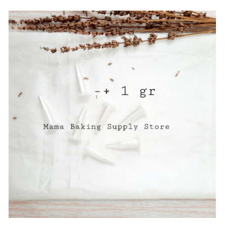 

Edible SILVER Luster Lustre Duster Pearl Powder Bubuk SILVER -+ 1 gr