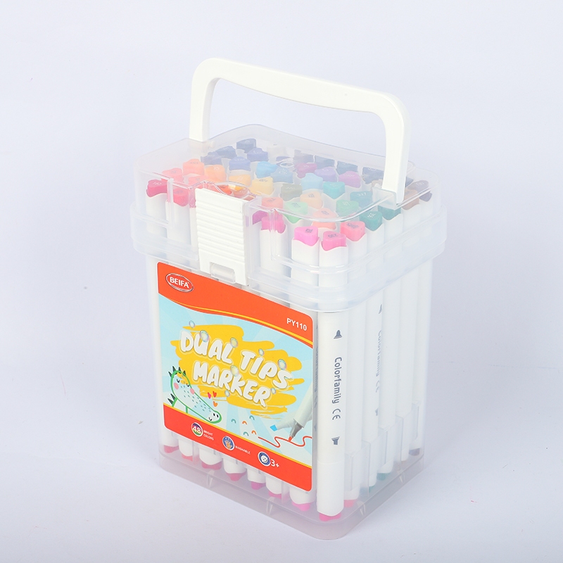 

Jual Produk Beifa Sketch Marker PY110 Spidol Sketsa Water-Based Double Tip 1280 Warna ''