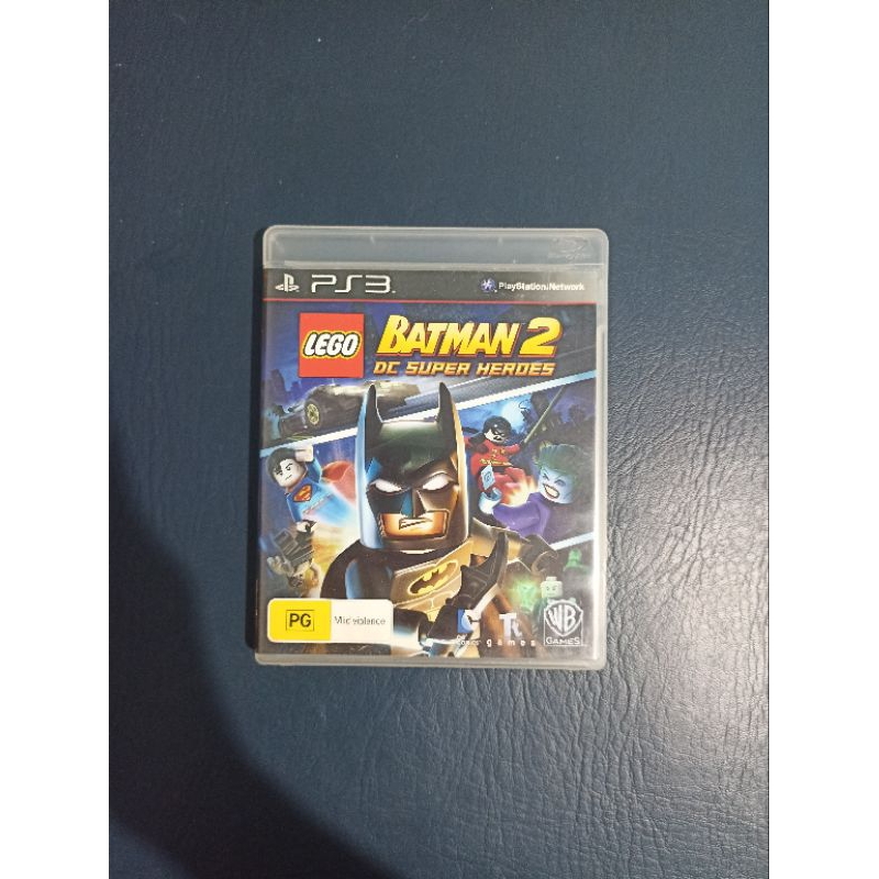 PS3 Lego Batman 2 DC Super Heroes Reg 4 BD Kaset CD Game Playstation 3 Games