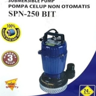 

Shimizu SPN-250 BIT Pompa Air Selam Kolam CELUP 250bit SUBMERSIBEL ORI SPN250BIT SPN250 PUMP