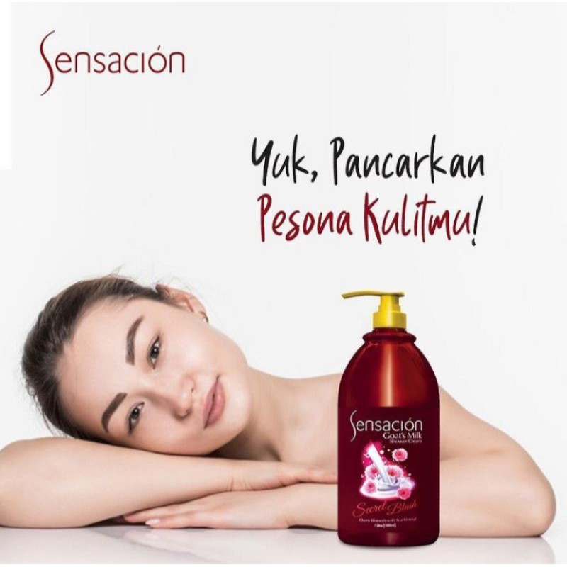 SENSACION GOATS MILK SHOWER CREAM