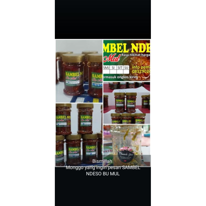 

Sambel Ndeso Bu Mul