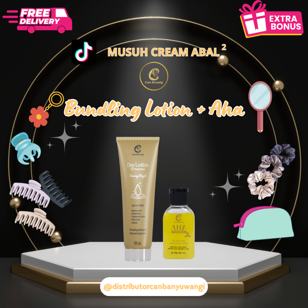 [ CAN BEAUTY ] BODY LOTION + AHA