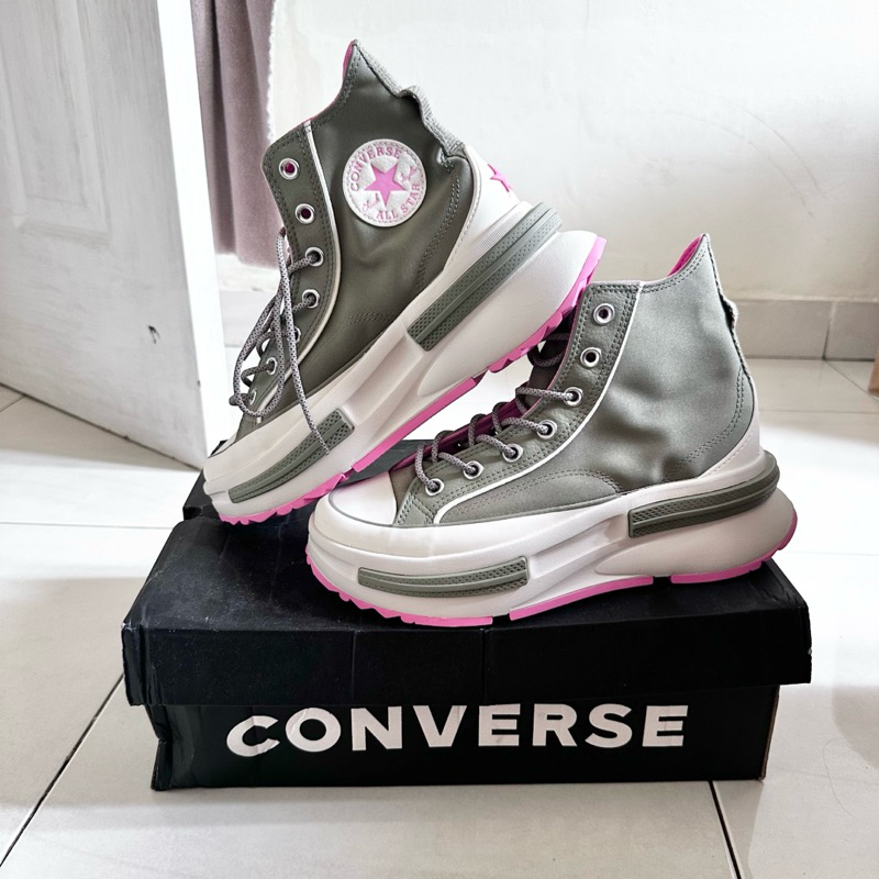(Baru, bukan PL) Converse Run Star Legacy CX Hi A05499C Sage Pink Light field sursplus oops pink uku